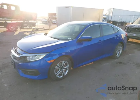 2017 Honda Civic Lx from USA, damaged, VIN 19XFC2F55HE055305